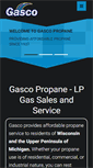 Mobile Screenshot of gasco-propane.com